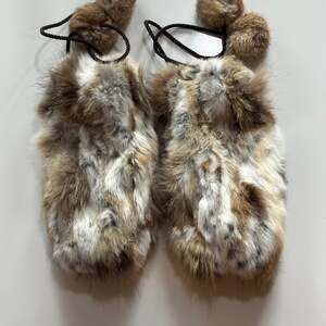 Vintage Real Genuine Rabbit Fur Leg or ArmWarmer Women’s